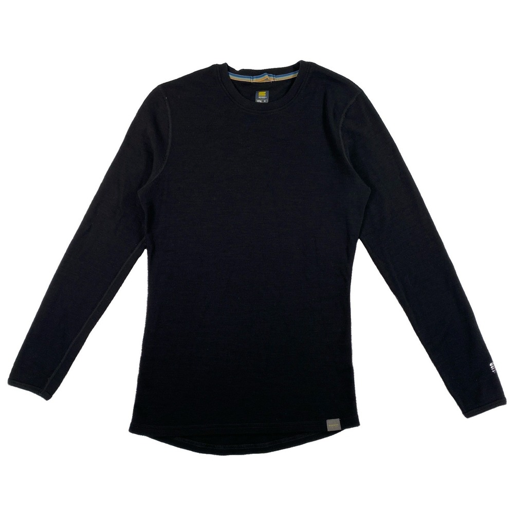 Meriwool Layers 250g Merino Wool Baselayer Women's Medium Black